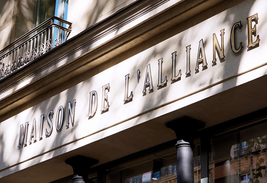 Enseigne Maison de l'Alliance